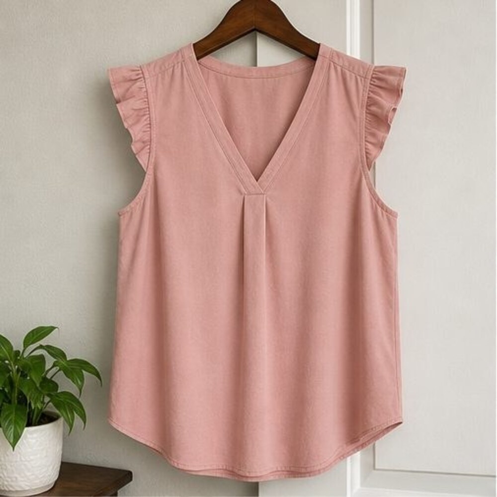 Blush Puff Sleeve Top